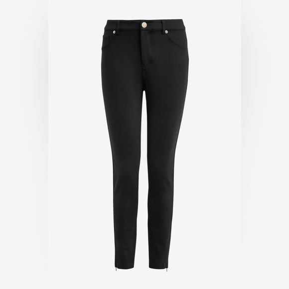Ted Baker Strenti Skinny Zip Cuff Ponti Jeggings - Picture 4 of 9